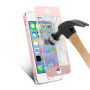 Szkło 3D hartowane na cały obwód telefonu dla iPhone SE (2016)/ 5S / 5 - 0,3 mm - różowo-złote