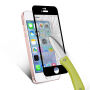 Szkło 3D hartowane na cały obwód telefonu dla iPhone SE (2016)/ 5S / 5 - 0,3 mm - czarne