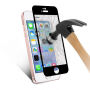 Szkło 3D hartowane na cały obwód telefonu dla iPhone SE (2016)/ 5S / 5 - 0,3 mm - czarne