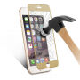 Szkło 3D hartowane na cały obwód telefonu dla iPhone 6S / 6 - 0,3 mm - złote