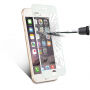 Szkło 3D hartowane na cały obwód telefonu dla iPhone 6S / 6 - 0,3 mm - białe