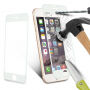 Szkło 3D hartowane na cały obwód telefonu dla iPhone 6S / 6 - 0,3 mm - białe