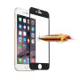 Szkło 3D hartowane na cały obwód telefonu dla iPhone 6S / 6 - 0,3 mm - czarne
