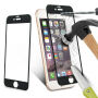 Szkło 3D hartowane na cały obwód telefonu dla iPhone 6S / 6 - 0,3 mm - czarne