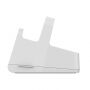 Uniwersalna stacja dokująca i stojak ze złączem lightning dla Apple iPhone / iPad / AirPods / Magic Mouse - srebrna