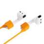 BASEUS silikonowy uchwyt magnetyczny chroniący przed utratą dla AirPods – pomarańczowy