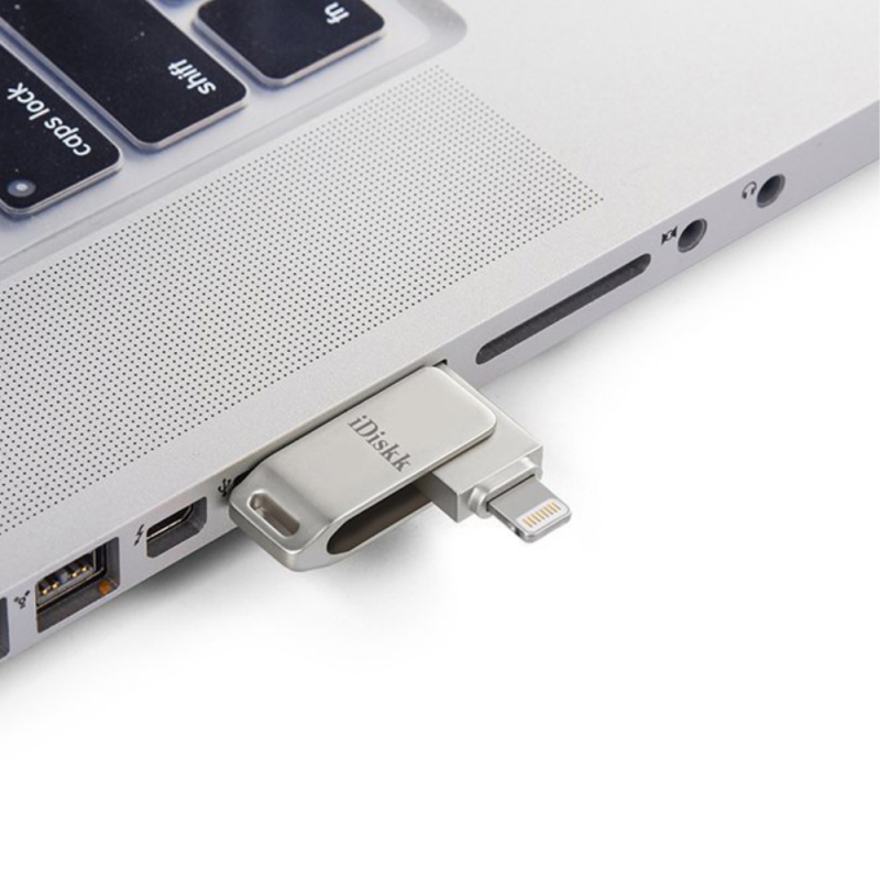 IDISKK dodatkowa pamięć flash Lightning / USB 2.0 dla iPhone / iPad