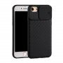 Etui z przesuwaną osłoną obiektywu aparatu fotograficznego dla iPhone 6 Plus / 6S Plus / 7 Plus / 8 Plus - czarny