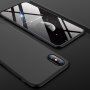 GKK etui z 360-stopniową ochroną przed uderzeniem dla iPhone X / XS - czarny
