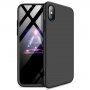 GKK etui z 360-stopniową ochroną przed uderzeniem dla iPhone XS Max - czarny