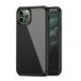 Ipaky etui ochronne z miękkiego plastiku i szkła hartowanego dla iPhone 11 Pro Max - czarny