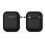 Opakowanie silikonowe ochronne dla AirPods 1 / 2 - czarny