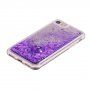 Etui klepsydra błyszczki dla iPhone 6 / 6S / 7 / 8 / SE (2020/2022) - fioletowy