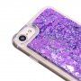 Etui klepsydra błyszczki dla iPhone 6 / 6S / 7 / 8 / SE (2020/2022) - fioletowy