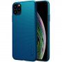 Nillkin etui matowe z szorstką powierzchnią dla iPhone 11 Pro Max - niebieskie