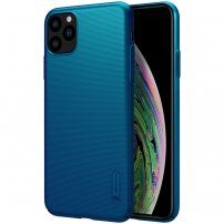 Nillkin etui matowe z szorstką powierzchnią dla iPhone 11 Pro Max - niebieskie