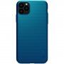 Nillkin etui matowe z szorstką powierzchnią dla iPhone 11 Pro Max - niebieskie