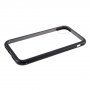 Pokrowiec na cały telefon ze szkła hartowanego z metalową ramką dla iPhone 11 - czarne