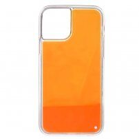 Etui klepsydra świecące w ciemności dla iPhone 11 - pomarańczowe