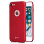 Luksusowe i ultra cienkie etui dla Apple iPhone iPhone 8 - czerwone