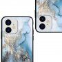 NXE etui ze szklanym tyłem iPhone 11 - złoty piasek