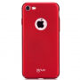 Luksusowe i ultra cienkie etui dla Apple iPhone iPhone 8 - czerwone