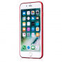 Luksusowe i ultra cienkie etui dla Apple iPhone iPhone 8 - czerwone