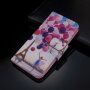 Pokrowiec flip baloniki i wieża Eiffla dla iPhone 7 / 8 / SE (2020/2022) - kolorowy