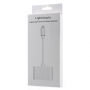 Redukcja lightning złącze z dwoma 3.5 złączami jack i złączem lightning dla Apple iPhone / 8 / 8 Plus / 7 / 7 Plus