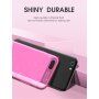 X-Level błyszczące etui z miękkiego plastiku dla iPhone 6 / 6S - czarny