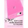 X-Level błyszczące etui z miękkiego plastiku dla iPhone 6 / 6S - czarny