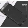 X-Level błyszczące etui z miękkiego plastiku dla iPhone 6 / 6S - czarny