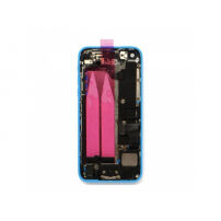 W pełni wyposażone zapasowe etui tylne dla Apple iPhone 5C - niebieskie
