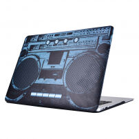 Etui ochronne do MacBook Pro 13" (model A1706, A1708, A1989) - wzór retro odtwarzacza