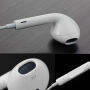 Słuchawki z mikrofonem i regulacją głośności ze złączem 3,5 mm jack do urządzeń Apple - białe