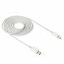 Kabel do transmisji danych i ładowania USB-C / USB-C dla iPhone / iPad / MacBook / AirPods - 1 m - biały