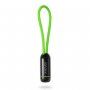 X-LEVEL elegancki USB / lightning kabel dla Apple iPhone / iPad / iPod - 8cm - zielony