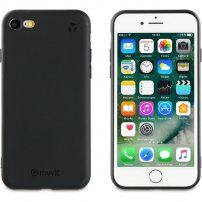 Muvit For Change Recycletek etui z recyklingu dla iPhone 6 / 6S / 7 / 8 / SE (2020/2022) - czarny