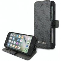 Guess 4G pokrowiec flip dla iPhone 7 / 8 / SE (2020/2022) - szare