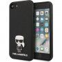 Karl Lagerfeld Saffiano Iconic etui dla iPhone 7 / 8 / SE (2020/2022) - czarny