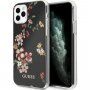 Guess Flower Shiny N.4 etui dla iPhone 11 Pro Max - czarny
