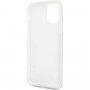 Guess Flower Shiny N.4 etui dla iPhone 11 Pro Max - czarny
