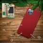 Forcell BIO Zero Waste etui ekologiczne dla iPhone 7 / 8 / SE (2020/2022) - czarny
