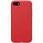 Nillkin Flex Pure Liquid etui silikonowe dla iPhone 7 / 8 / SE (2020/2022) - czerwony