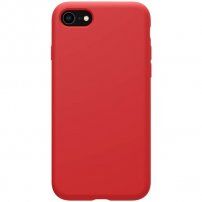Nillkin Flex Pure Liquid etui silikonowe dla iPhone 7 / 8 / SE (2020/2022) - czerwony