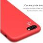 Nillkin Flex Pure Liquid etui silikonowe dla iPhone 7 / 8 / SE (2020/2022) - czerwony