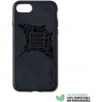 Wilma Matte Manta Eco ekologicznie rozkładalne etui dla iPhone 6 / 7 / 8 / SE (2020/2022) - czarny