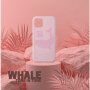 Wilma Matte Whale Eco ekologicznie rozkładalne etui dla iPhone 6 / 7 / 8 / SE (2020/2022) - różowy