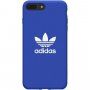 Adidas oryginalne etui z powierzchnią tekstylną dla iPhone 6 / 6S / 7 / 8 / SE (2020/2022) - niebieskie