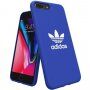 Adidas oryginalne etui z powierzchnią tekstylną dla iPhone 6 / 6S / 7 / 8 / SE (2020/2022) - niebieskie